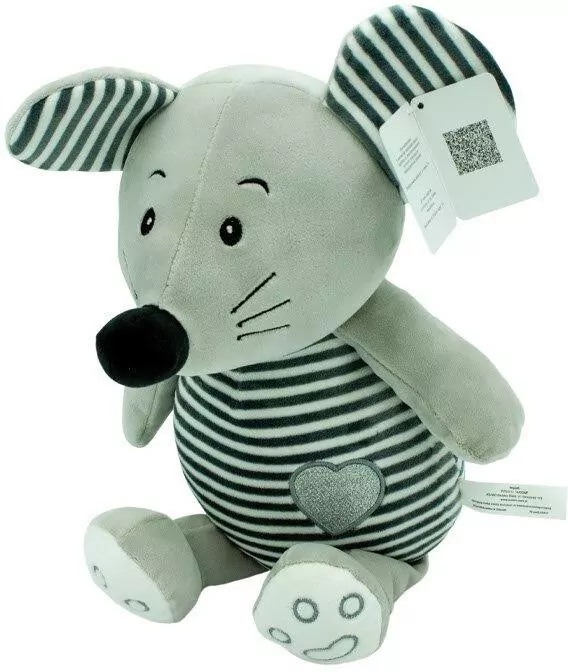 Paskowy przytulak mysz 26cm - tantis.pl