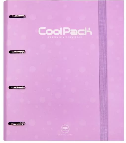 Segregator A4 4R Coolpack Pastel z kartkami fioletowy - tantis.pl