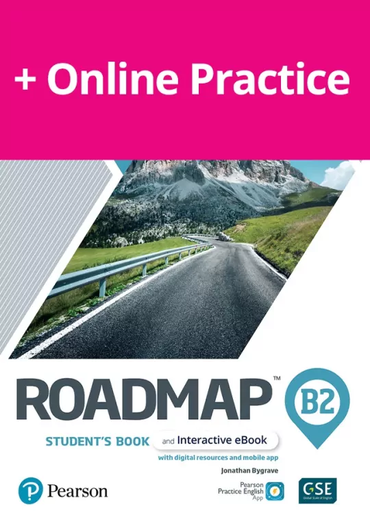 Roadmap. B2. Studen't Book with digital resources and mobile app with Onlinets Practice + Ebook - tantis.pl