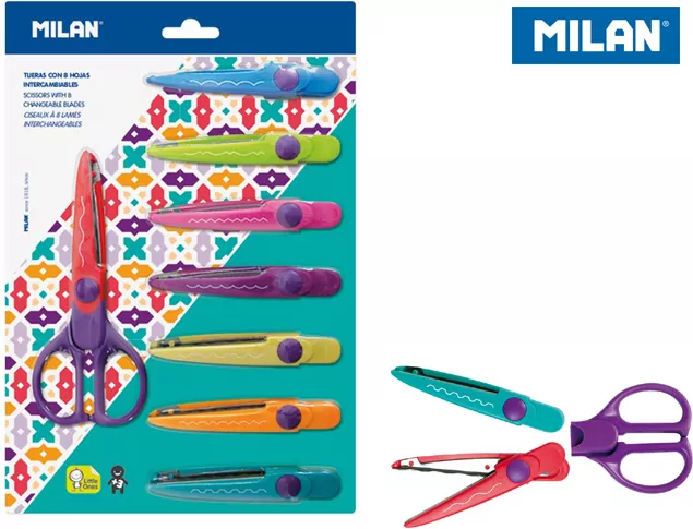 Nożyczki do wycinania wzorów z 8 ostrzami - tantis.pl