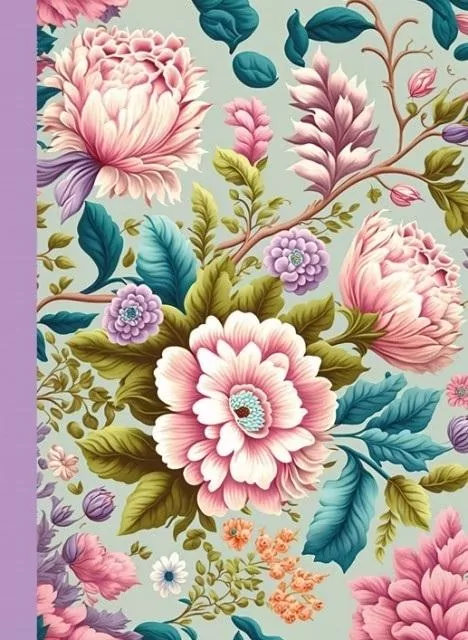 Notatnik ozdobny 105x148/48K kratka TW Flora - tantis.pl