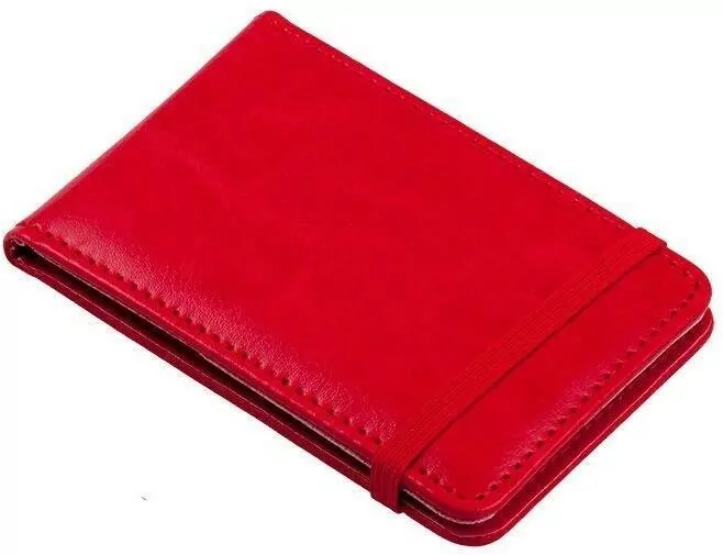 Album na 20 wizytówek Jazz czerwony - tantis.pl