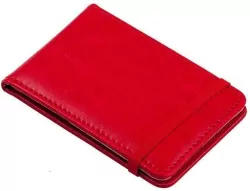 Album na 20 wizytówek Jazz czerwony