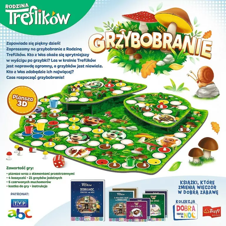 Grzybobranie. Rodzina Treflików - tantis.pl
