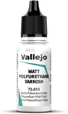 Vallejo: 72.651 - Matt Polyurethane Varnish (18 ml)
