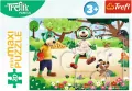 Puzzle 20 MiniMaxi. Dzień Treflików - tantis.pl