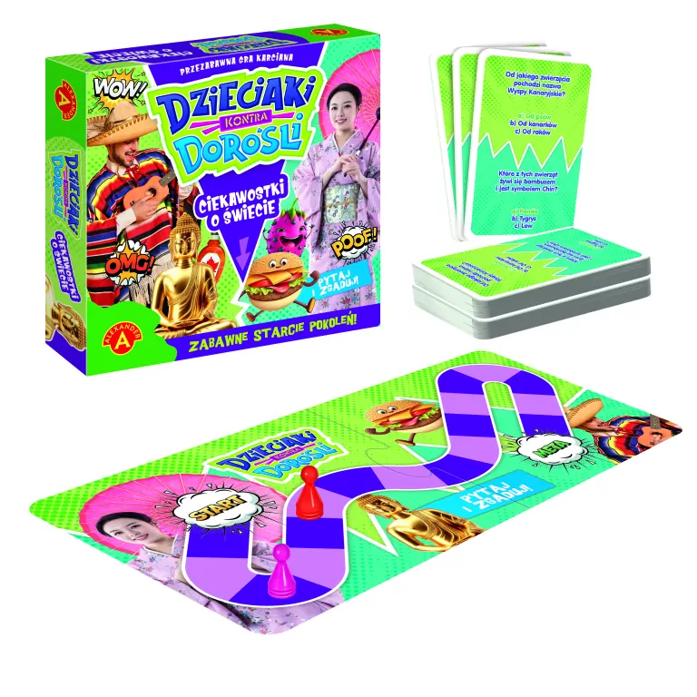 Dzieciaki kontra Dorośli. Ciekawostki o świecie - tantis.pl