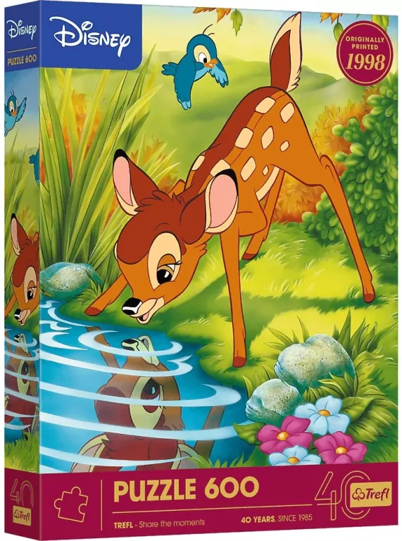 Puzzle 600 Bambi Disney TREFL - tantis.pl
