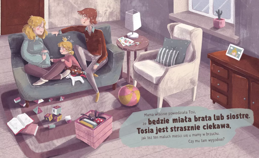 Tosia czeka na braciszka - tantis.pl