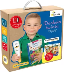 Dookoła świata. Wyszukaj i policz