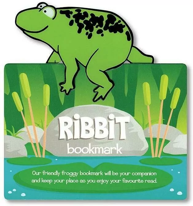 Zwierzęca zakładka do książki - Ribbit - Żaba - tantis.pl