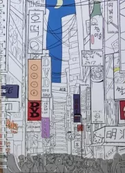 Zeszyt japoński A5/100K kropki