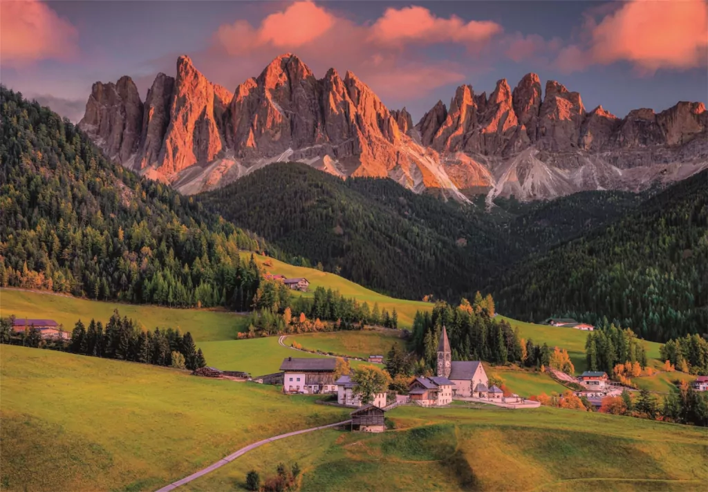 Puzzle 1000 Compact Magical Dolomites 39953 - tantis.pl