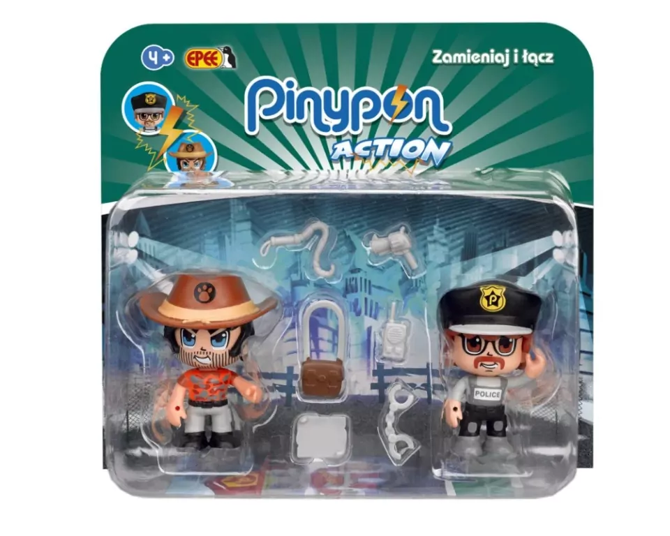 EP PinyPon Action - 2 pack figurek, 2 wzory 16056 - tantis.pl