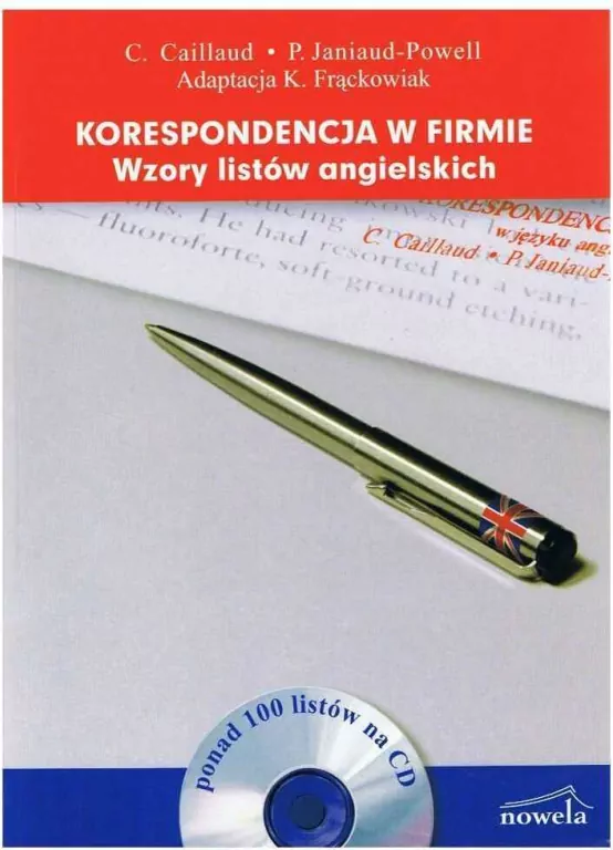 Korespondencja w firmie Wzory listów angielskich + CD - tantis.pl