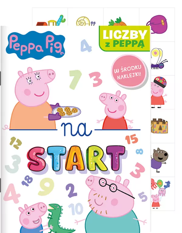 Peppa Pig. Na start. Liczby z Peppą. Cz.5 - tantis.pl
