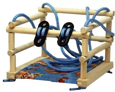 Malimas. Huśtawka drewniana poduszka 154750 - tantis.pl