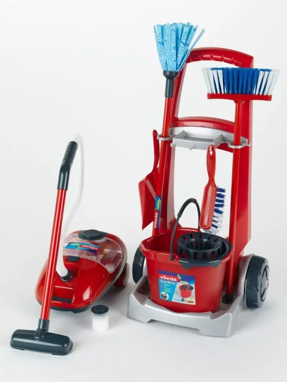Wózek do sprzątania z odkurzaczem Vileda - tantis.pl