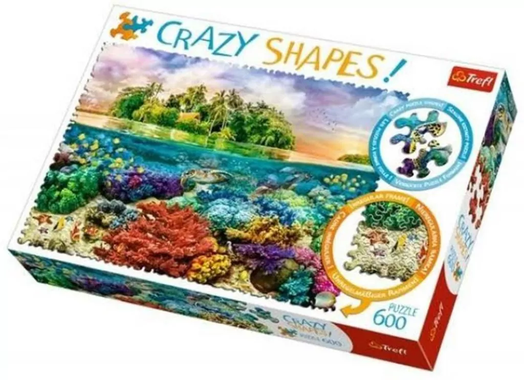 Puzzle 600. Crazy Shapes! - tantis.pl