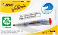 Marker Velleda Eco okrągły czerwony (12szt) BIC - tantis.pl
