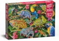 Puzzle 2000. CherryPazzi Amazing Chameleons - tantis.pl