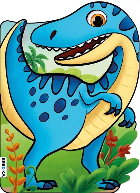 Kolorowanki z naklejkami - Raptor - tantis.pl