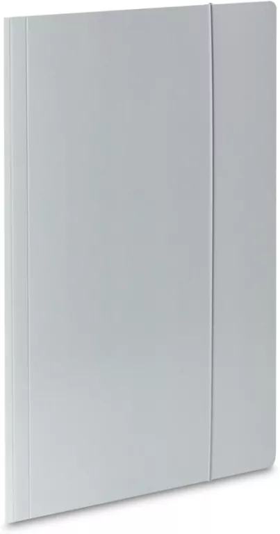 Teczka kartonowa na gumkę VauPe Eco A4 - szara (319/09) - tantis.pl