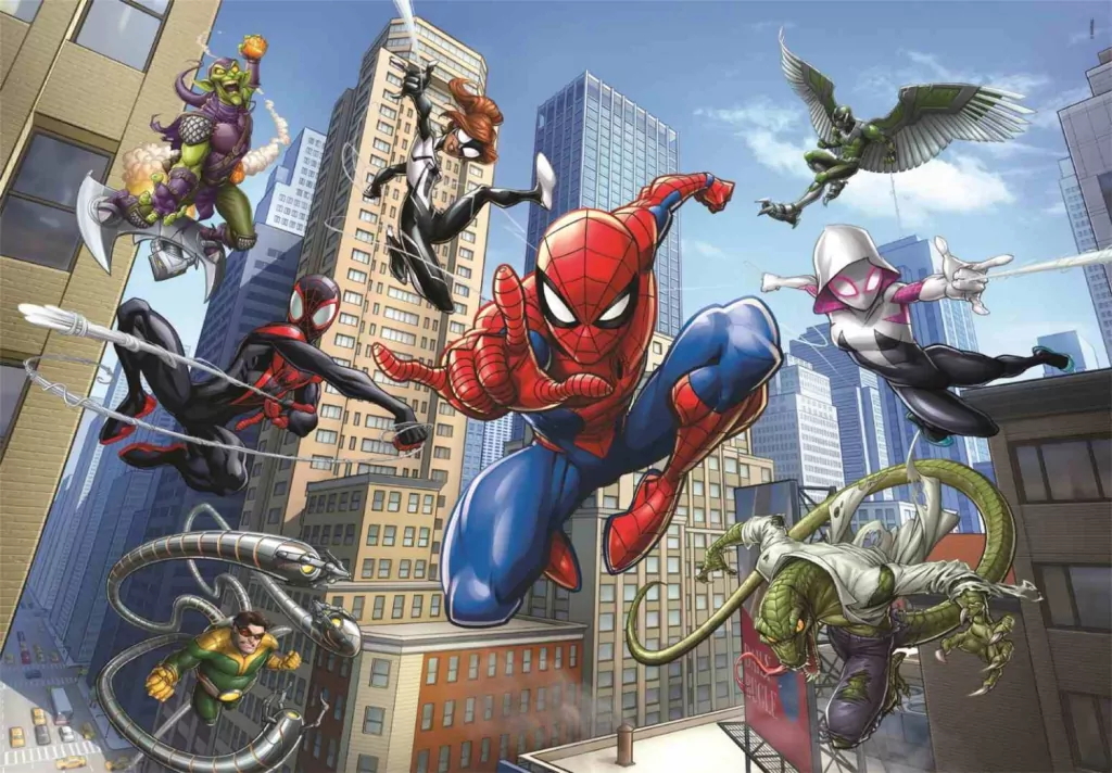 Puzzle 104 Spider-Man - tantis.pl