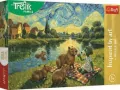 Puzzle 100 Karmiąc kapibary TREFL - tantis.pl