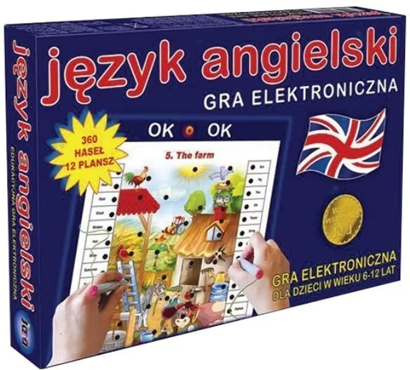Język angielski. Gra edukacyjna - tantis.pl