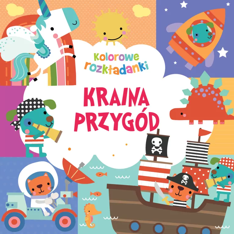 Kraina przygód. Kolorowe rozkładanki - tantis.pl