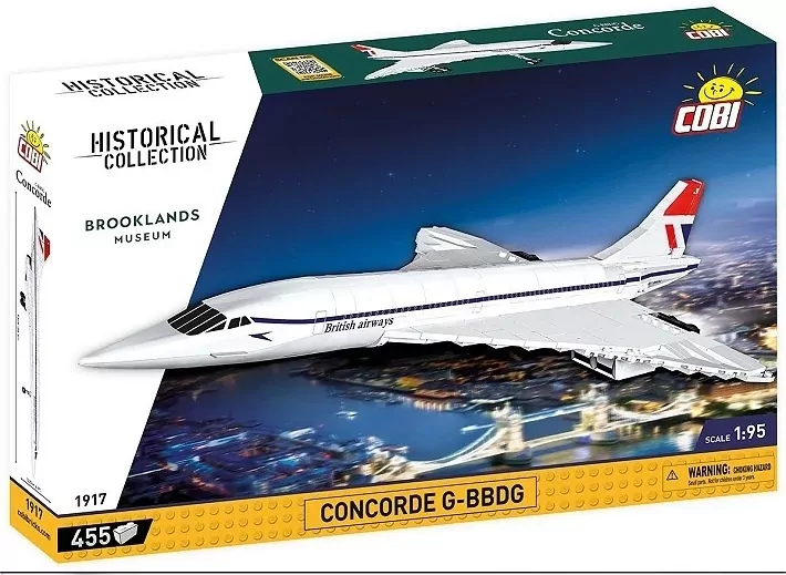 Cobi. Action Town Concorde G-BBDG, 455 klocków - tantis.pl