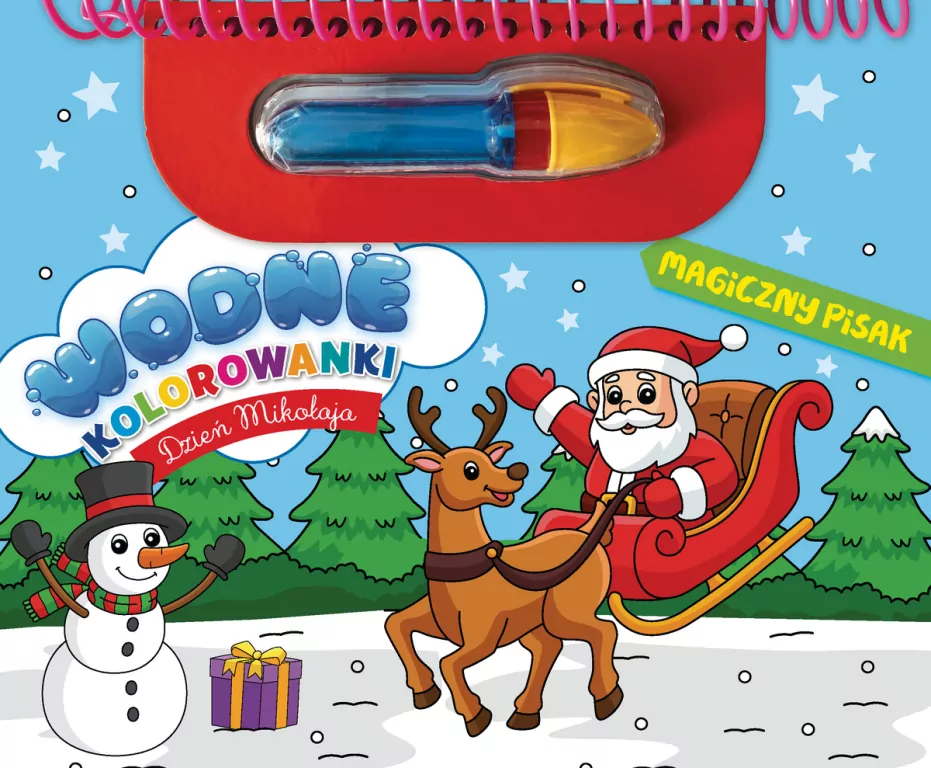 Wodne kolorowanki. Dzień Mikołaja - tantis.pl