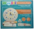 Drewniany zegar Woodie 3w1 - tantis.pl
