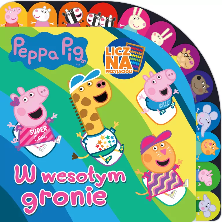 Peppa Pig. Licz na Przyjaciół cz. 1 W wesołym gronie - tantis.pl