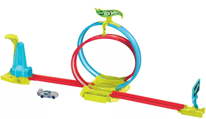 Hot Wheels Neon Speeders Superpętla - tantis.pl