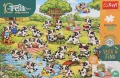 Puzzle 100 Trefliki - Świat krówek TREFL - tantis.pl