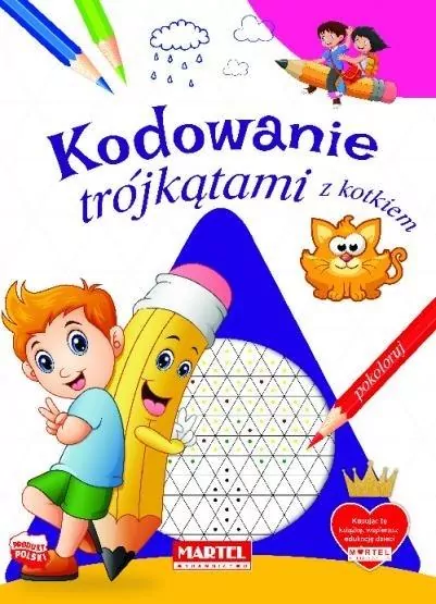 Kodowanie trójkątami z kotkiem - tantis.pl