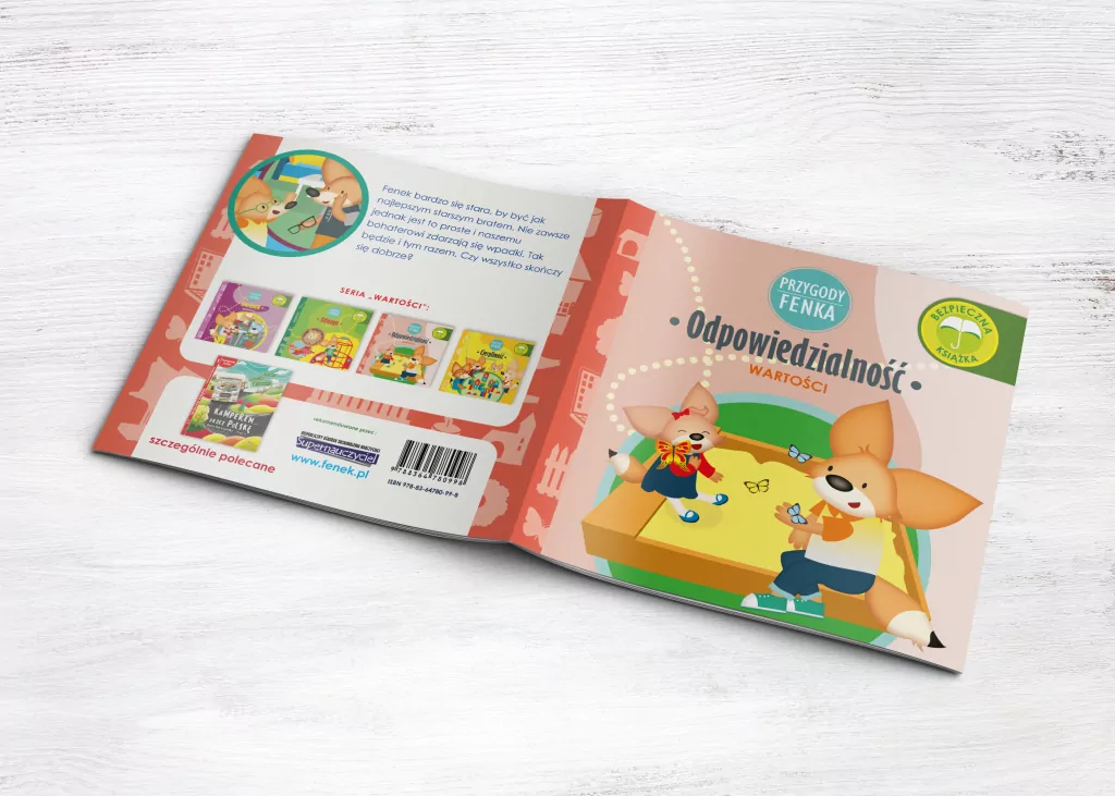 Odpowiedzialność. Wartości. Przygody Fenka - tantis.pl