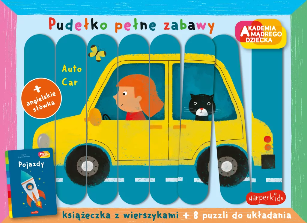 Pojazdy. Akademia mądrego dziecka - tantis.pl