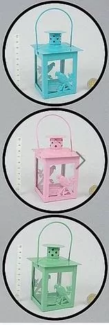 Lampon metalowy 16x6cm MIX - tantis.pl