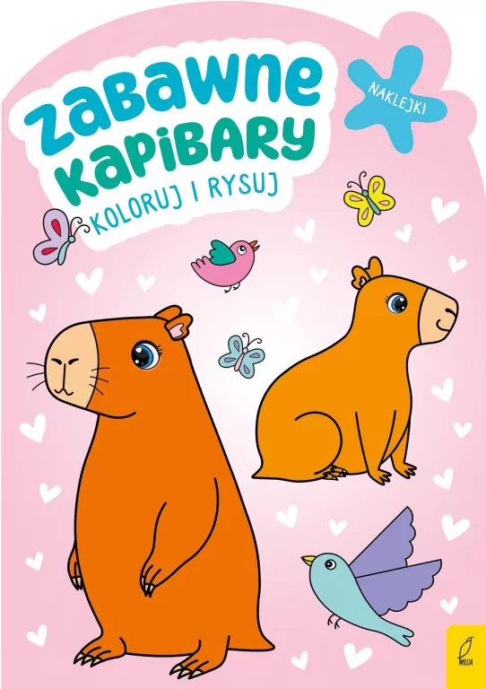 Koloruj i rysuj. Zabawne kapibary - tantis.pl