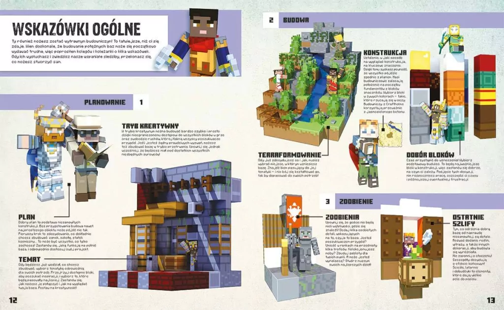 Minecraft. Niesamowite bazy. Budowle pobudzające wyobraźnię - tantis.pl