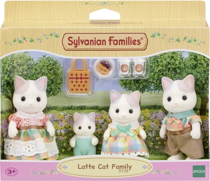 Rodzina kotów Latte. Sylvanian Families - tantis.pl