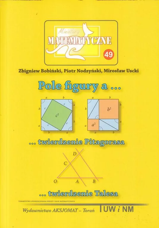 Miniatury matematyczne 49. Pole figury a twierdzenie Pitagorasa - tantis.pl