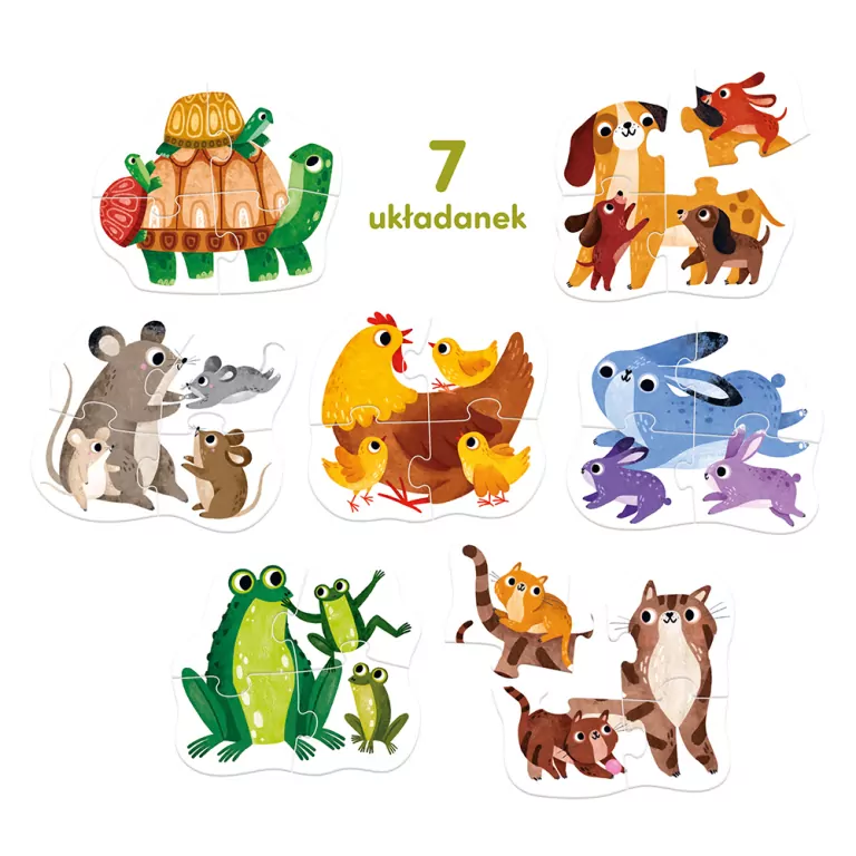 CzuCzu. Moje pierwsze puzzle. Maluchy 2+ - tantis.pl