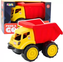 Wywrotka do piasku czaerowo żółta