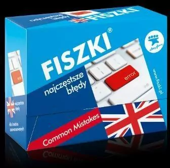 Fiszki. Język angielski.  Najczęstsze błędy - tantis.pl