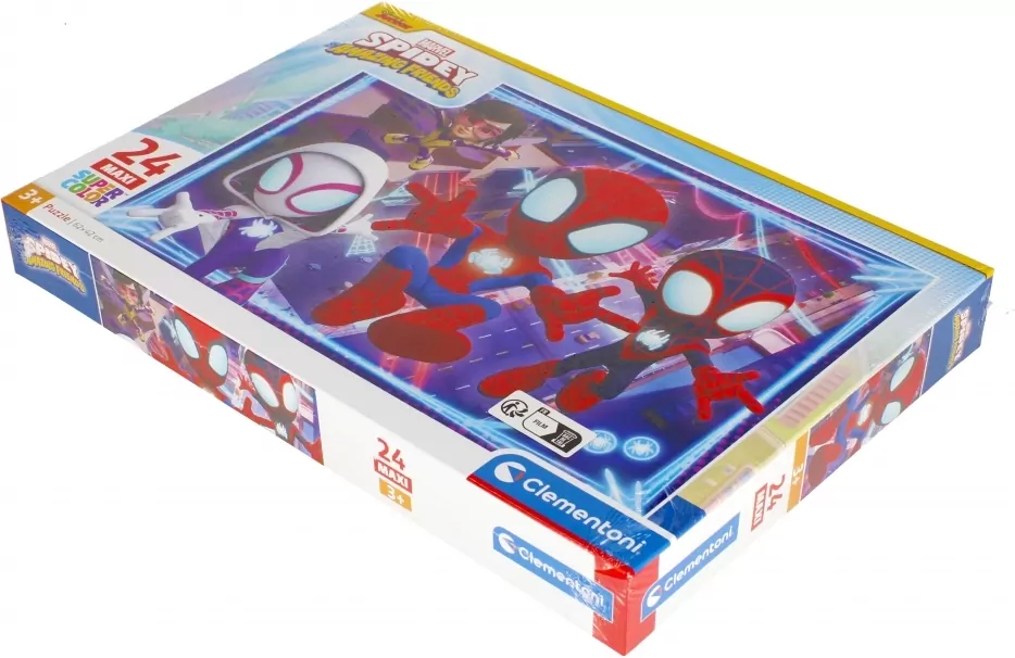 Puzzle 24 Maxi Super Kolor Marvel Spidey - tantis.pl