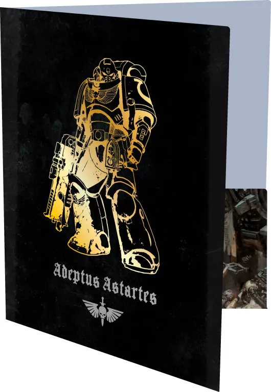 Ultra-Pro: Warhammer 40,000 - Datasheet Folio - Space Marines - Adeptus Astartes - tantis.pl